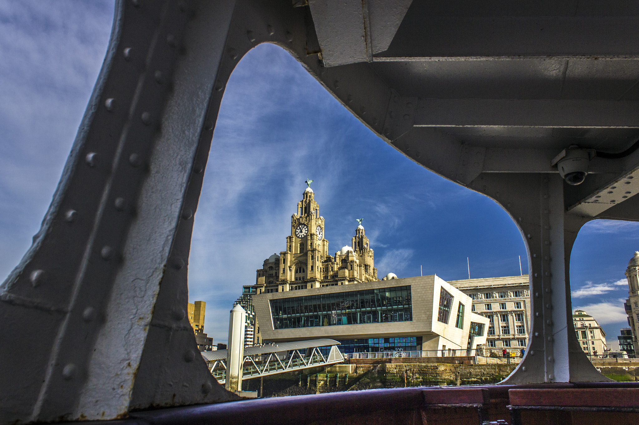 Liver Building from the Mersey Ferry