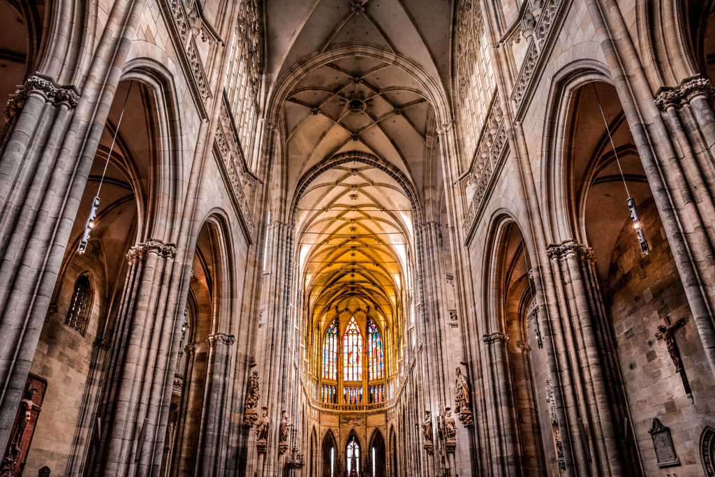 Photograph Interior of the Church at Prague Castle by Pablo Khaled on 500px