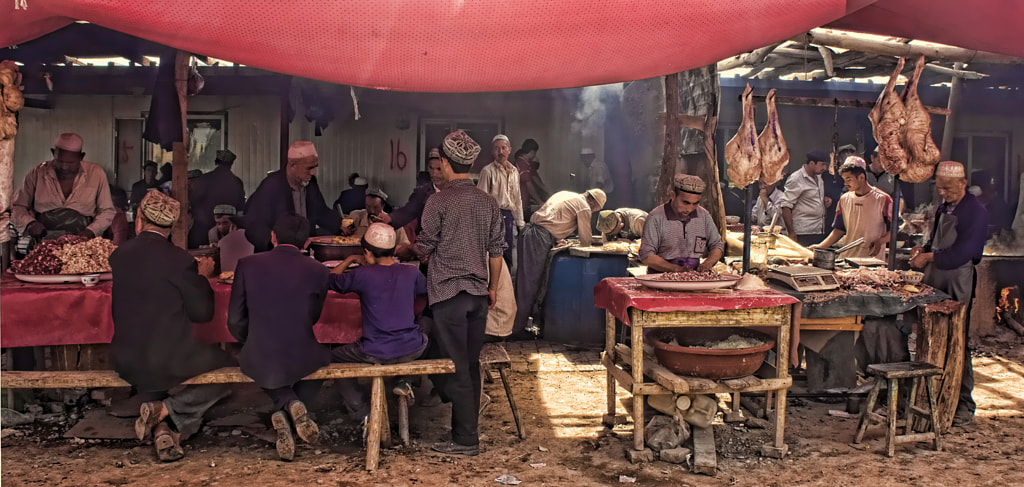 Sunday Market in Kashgar by iris wiener on 500px.com