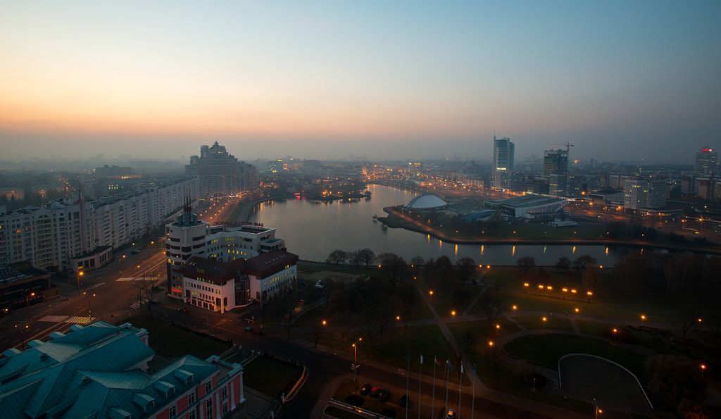 Minsk, early morning by Alexey Demyantsev on 500px.com