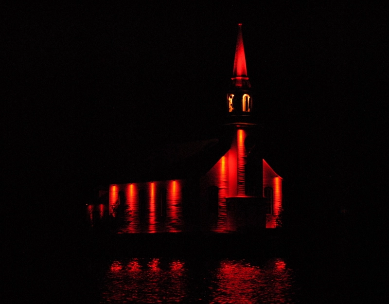 Church on the lake