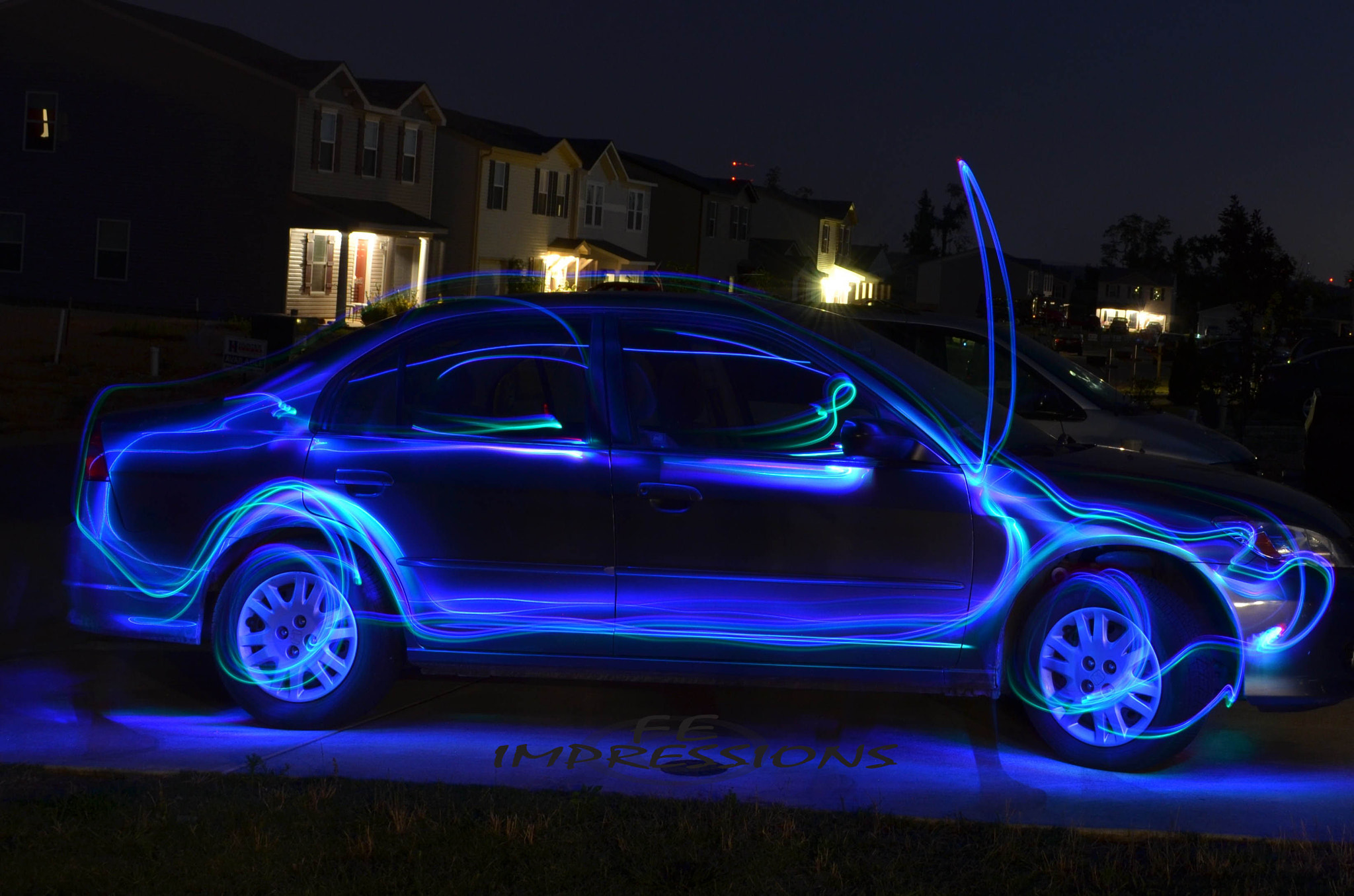 The neon car by Mary Fluckiger Photo 9028612 / 500px