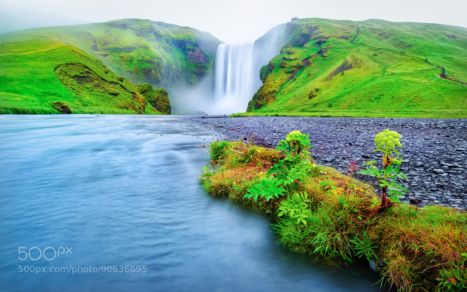 Nikon D800 sample photo. Skógafoss waterfall, iceland photography