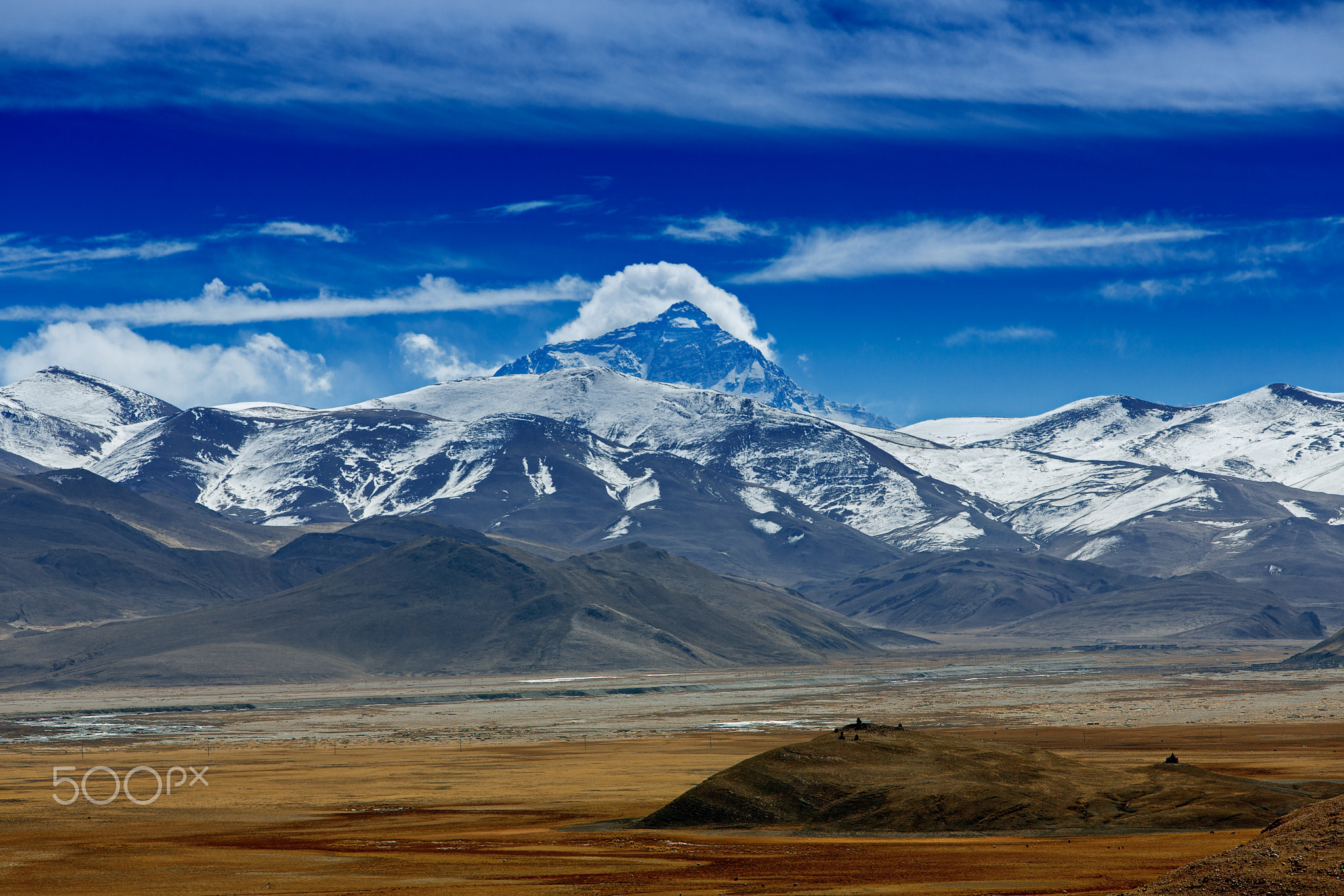 Mont Jolmo Lungma (Everest)