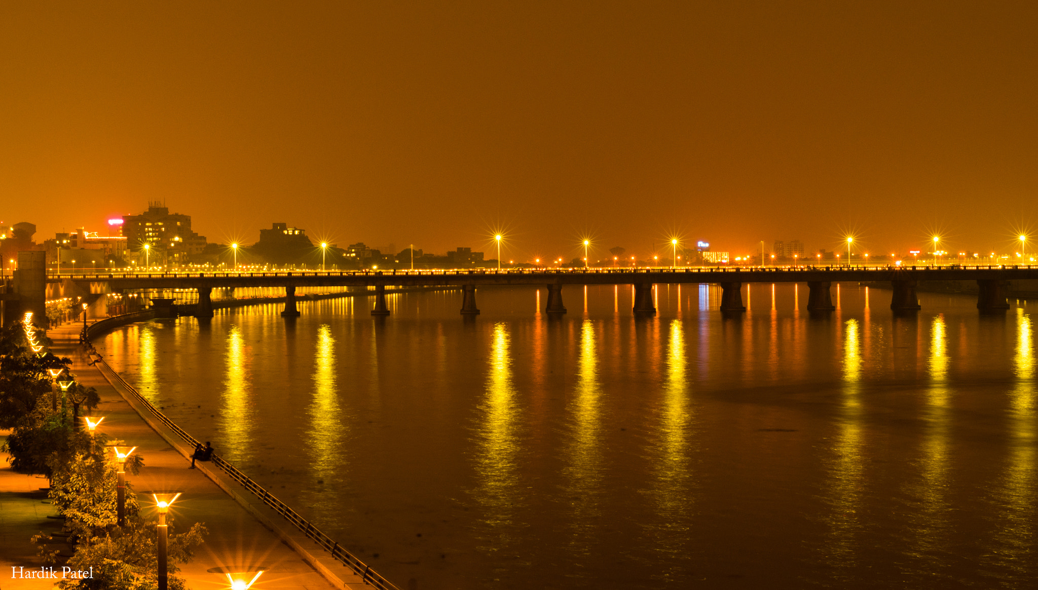 Nikon D5300 + Sigma 50mm F1.4 DG HSM Art sample photo. Riverfront at ahmedabad photography