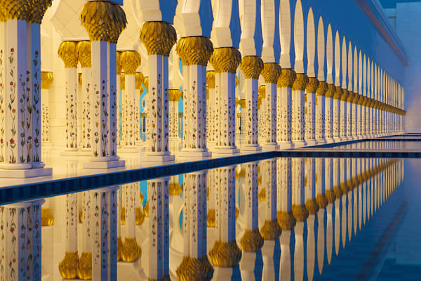 Grand Mosque Abu Dhabi by Tom Brewer on 500px.com