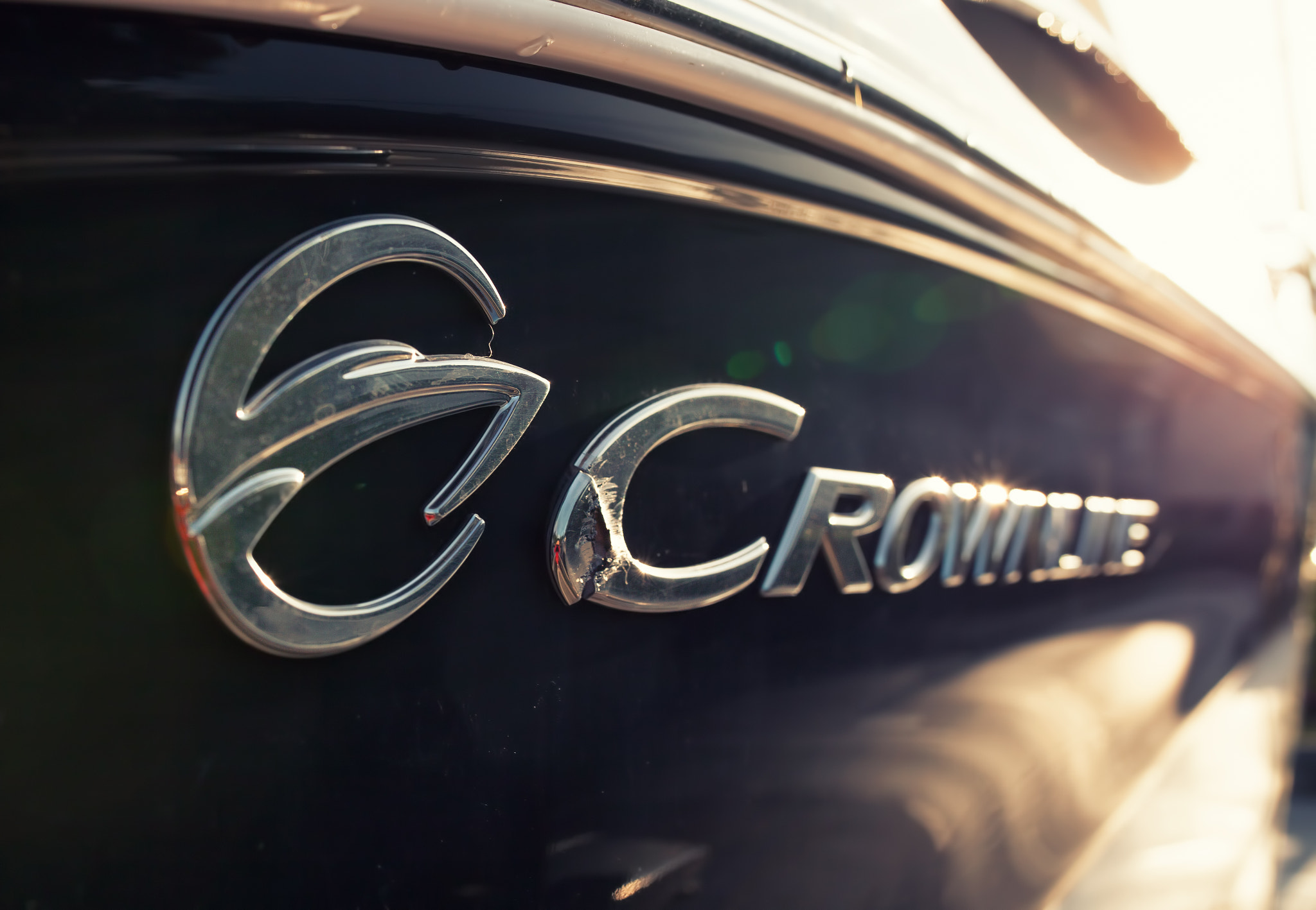 The inscription on the yacht