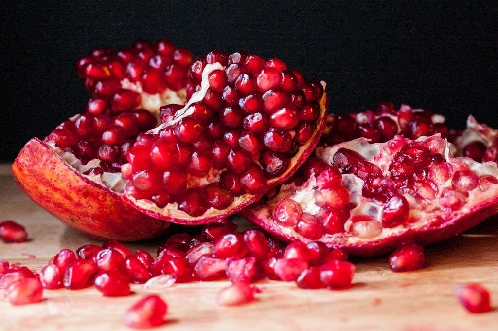 pomegranate by Samantha Durfee on 500px.com