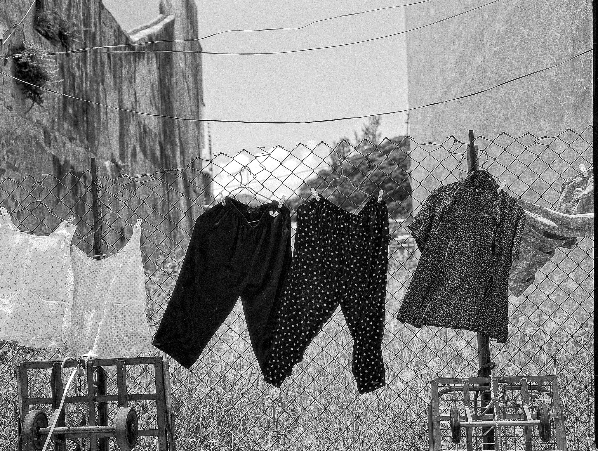 Hong Kong Living Style - Drying Clothes