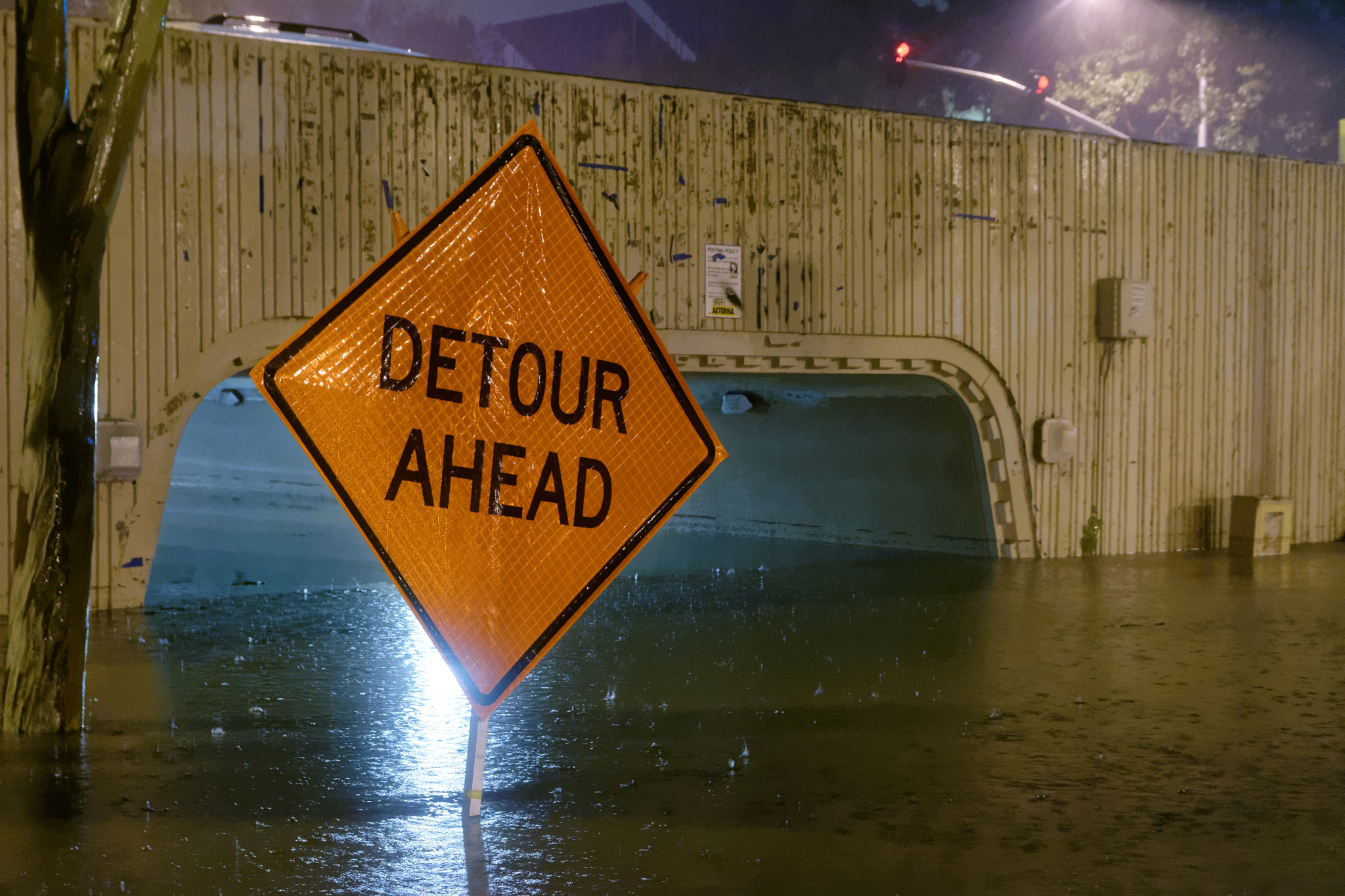 Detour ahead