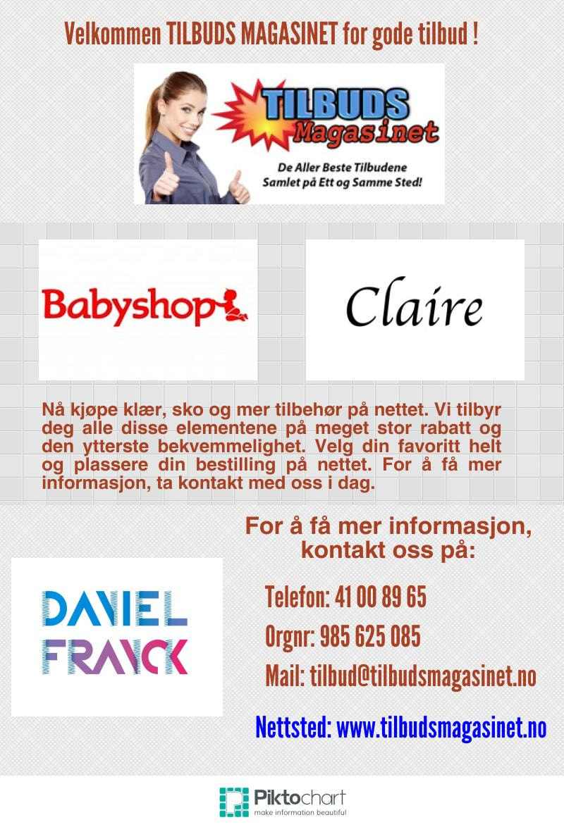 TILBUD magasin tilbyr klær