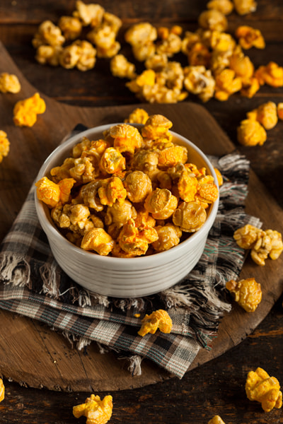 Chicago Style Caramel and Cheese Popcorn