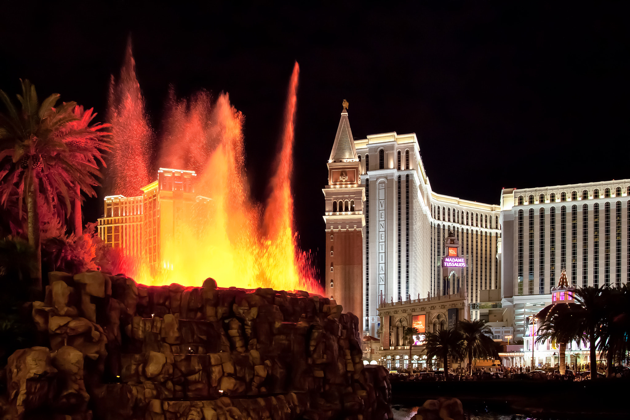 Volcano at the Mirage Hotel Las Vegas