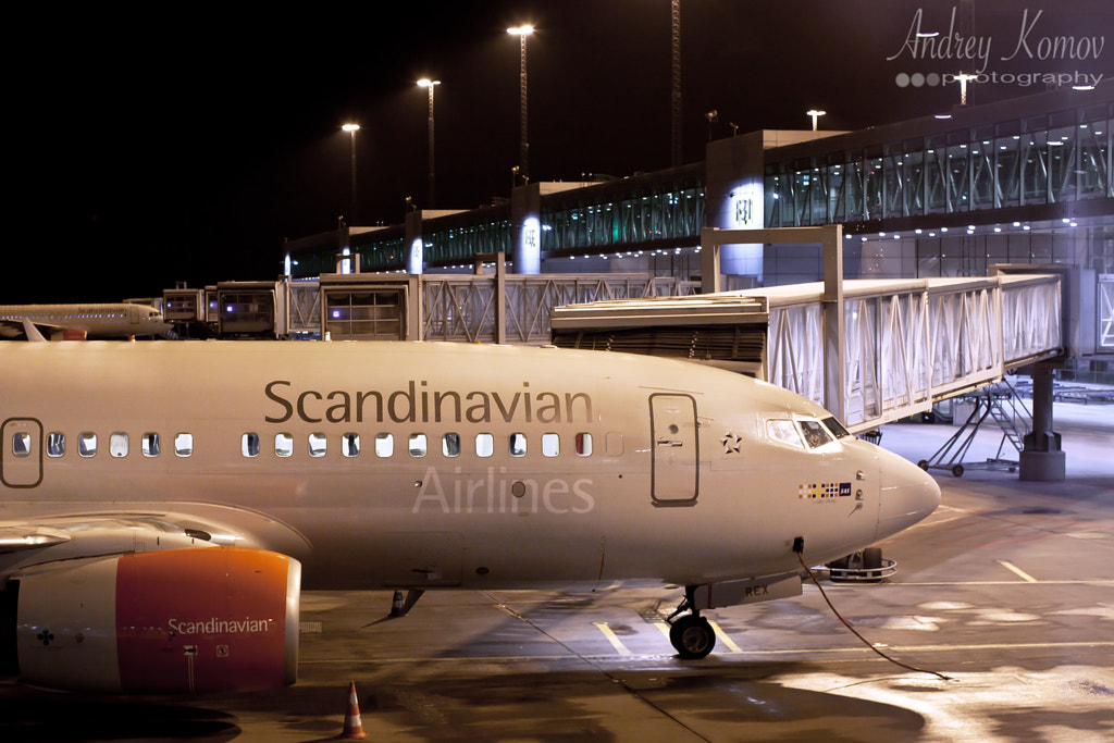Night flight from Stockholm by Andrey Komov on 500px.com