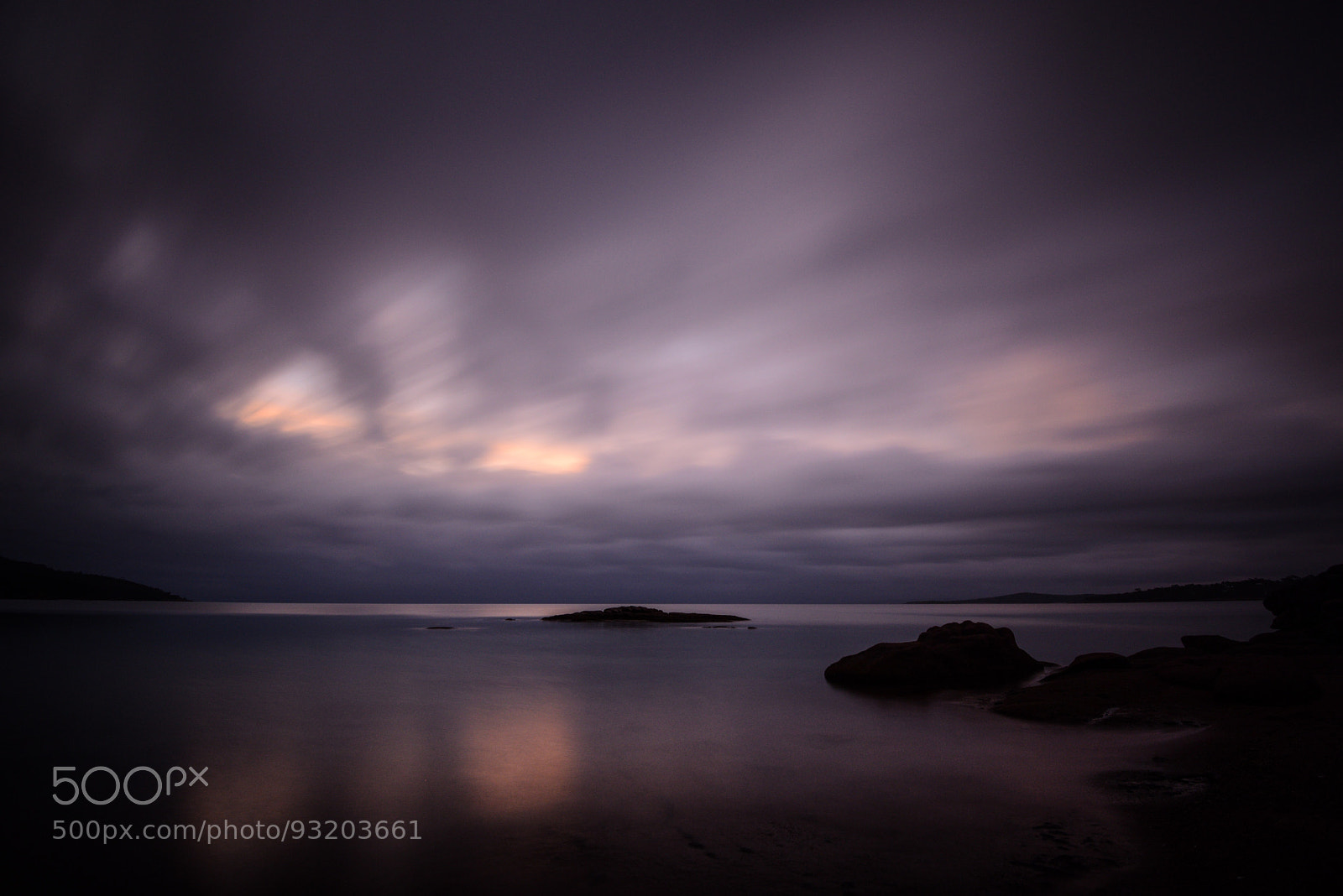 Nikon D600 sample photo. Coles bay at night photography