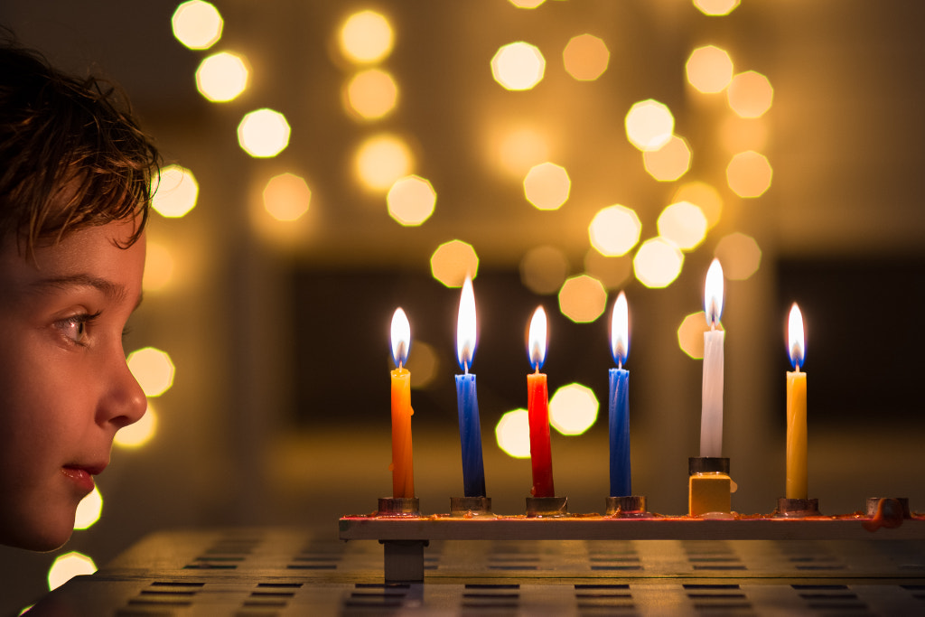 Hanukkah Candles by Guy Bashan on 500px.com