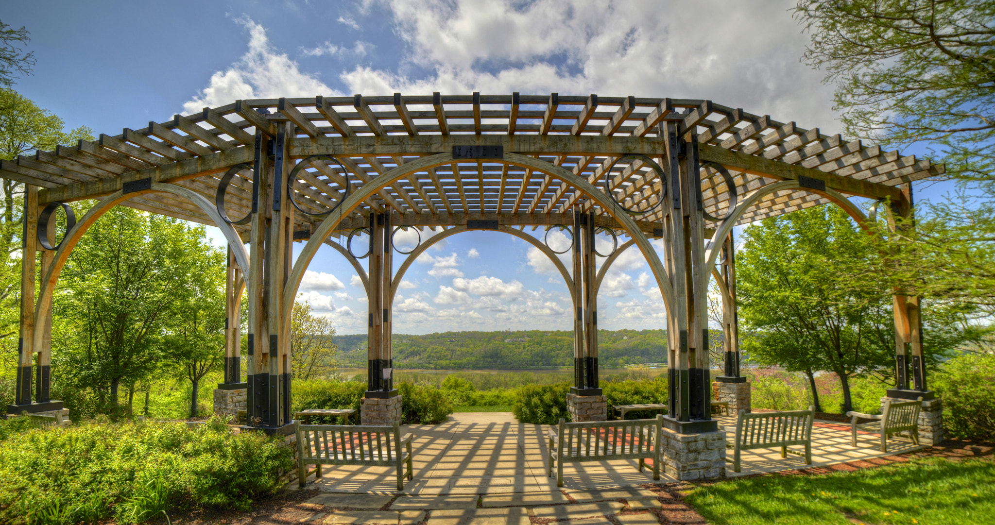 Pergola scene