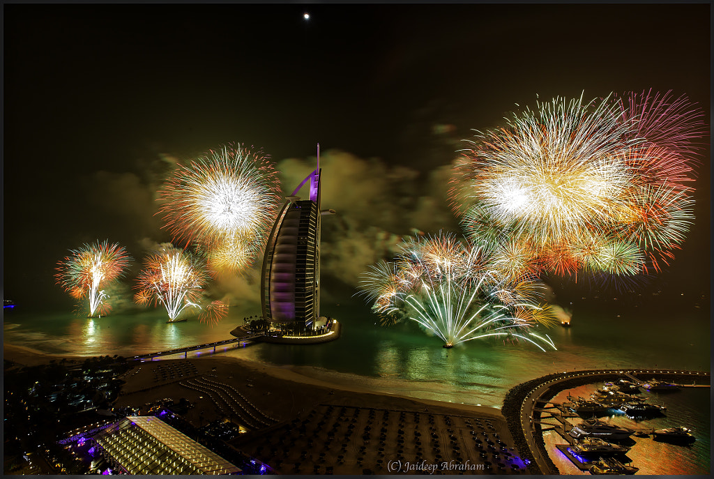 Fireworks 2015 New Year by Jaideep Abraham on 500px.com
