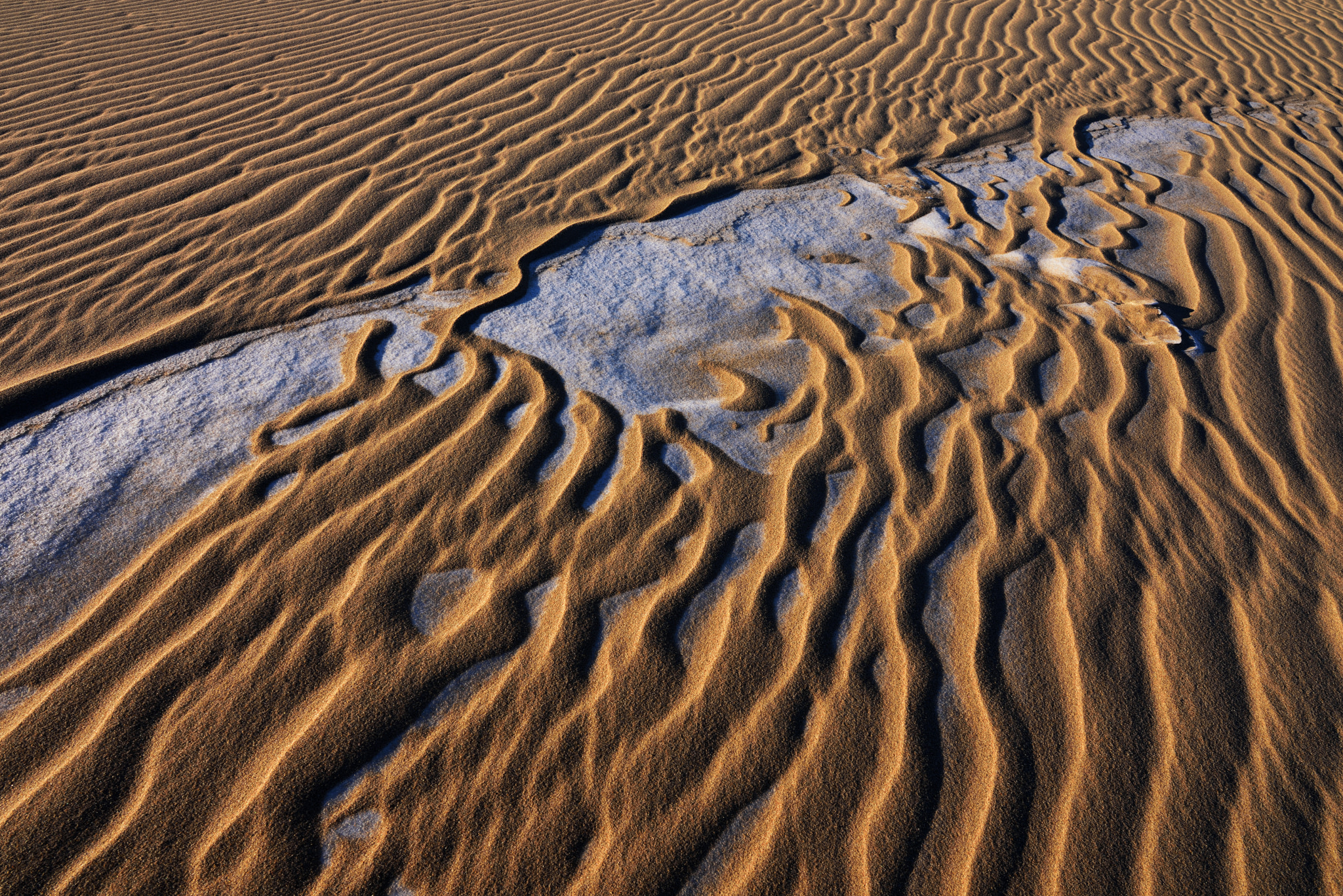 Sand and Snow Pattern