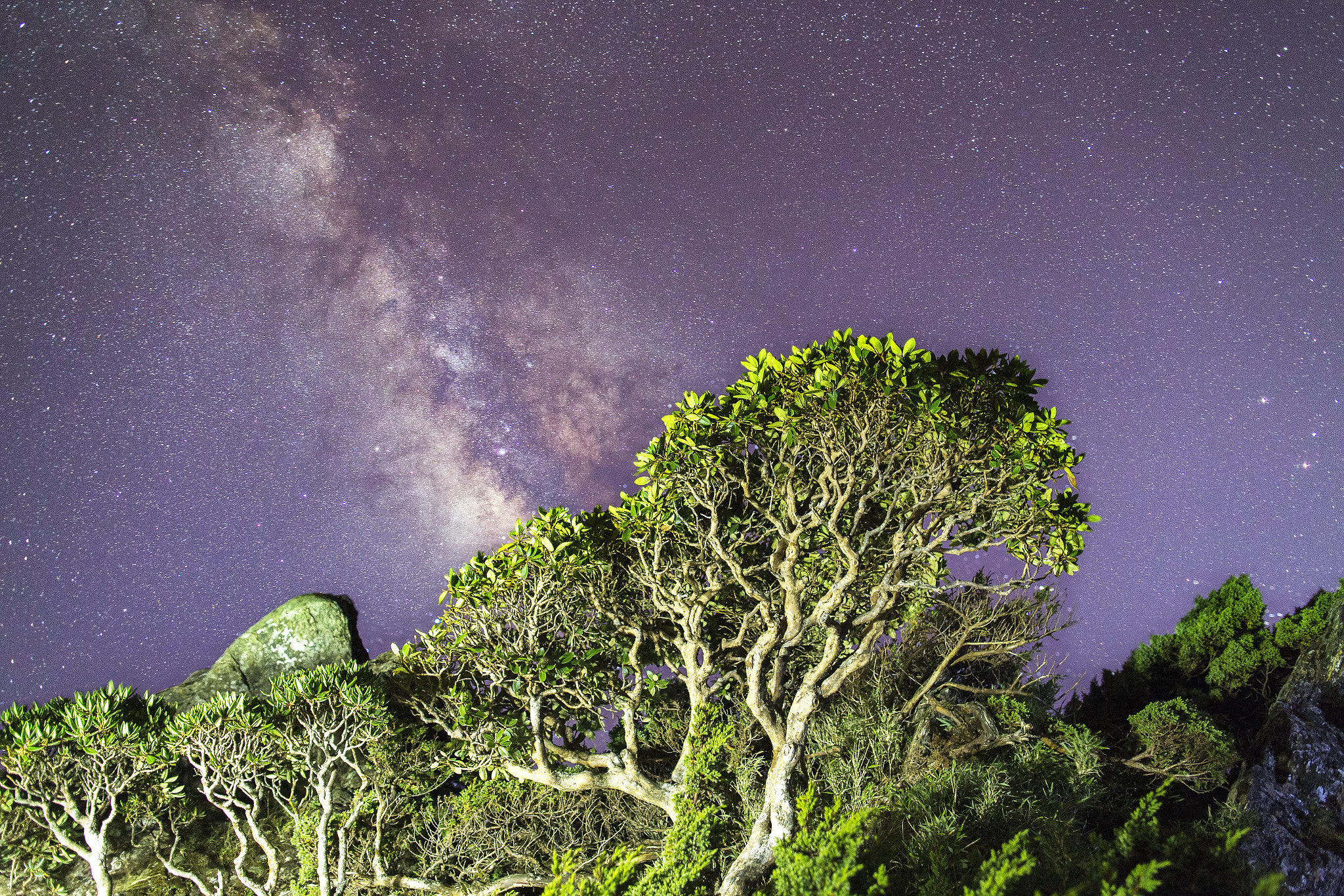 Ho huan mountain Mikyway