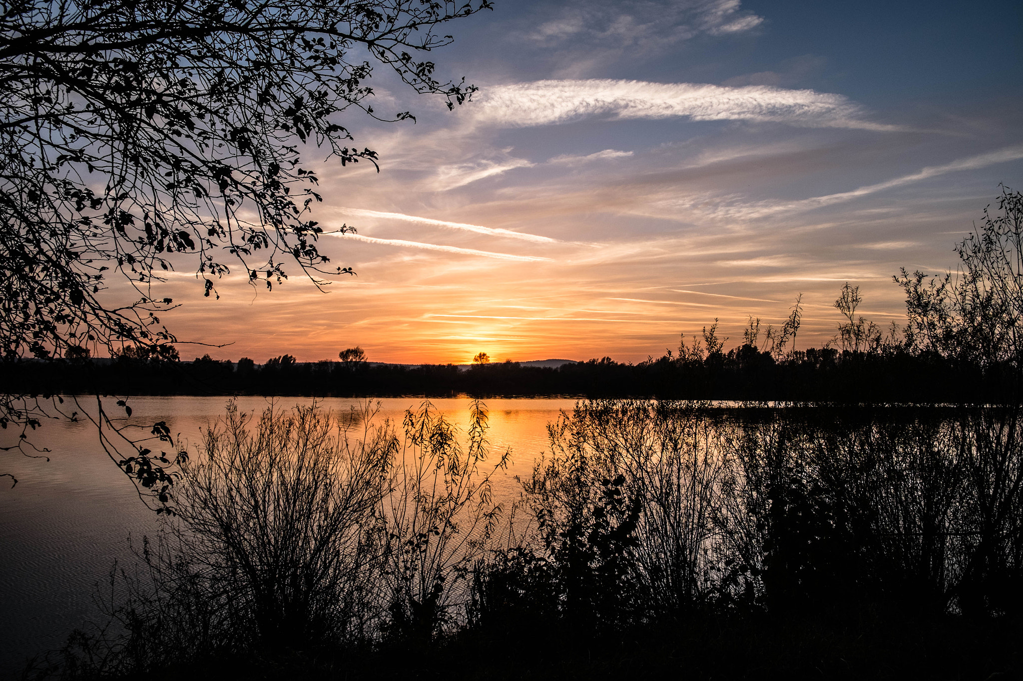 Sunset at Lakeside