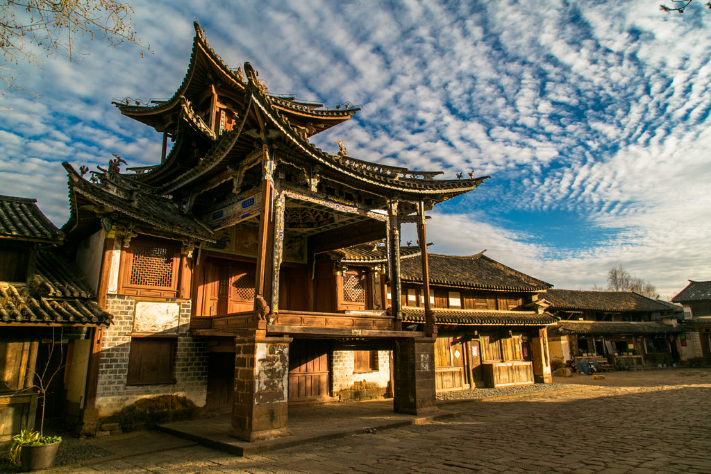 Ancient Stage at Shaxi Village