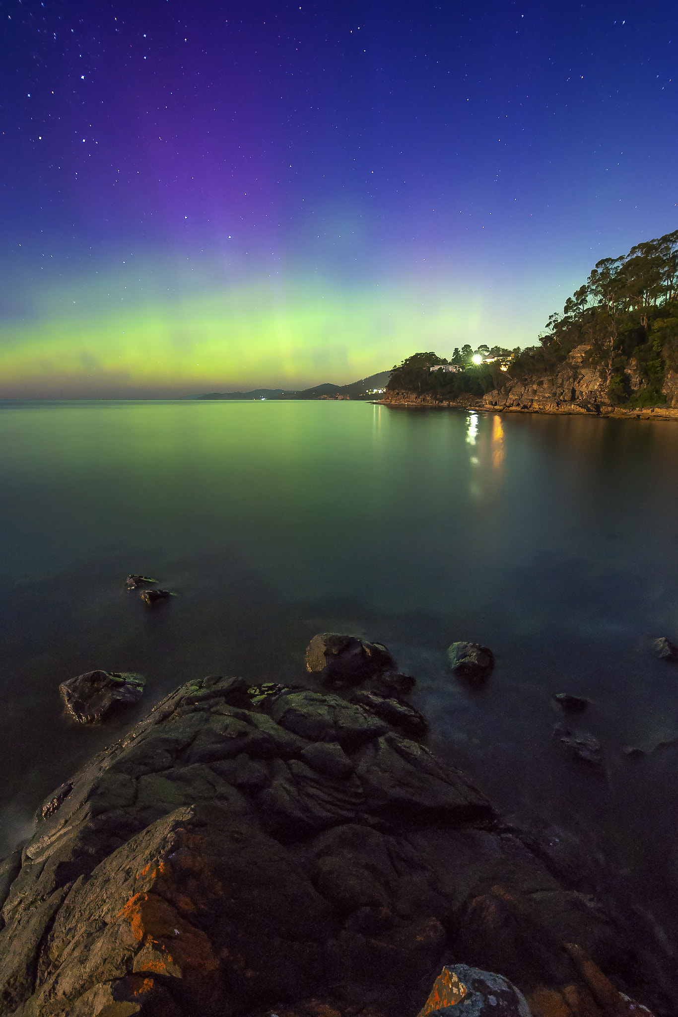 Boronia's magical light show - last shot of the evening