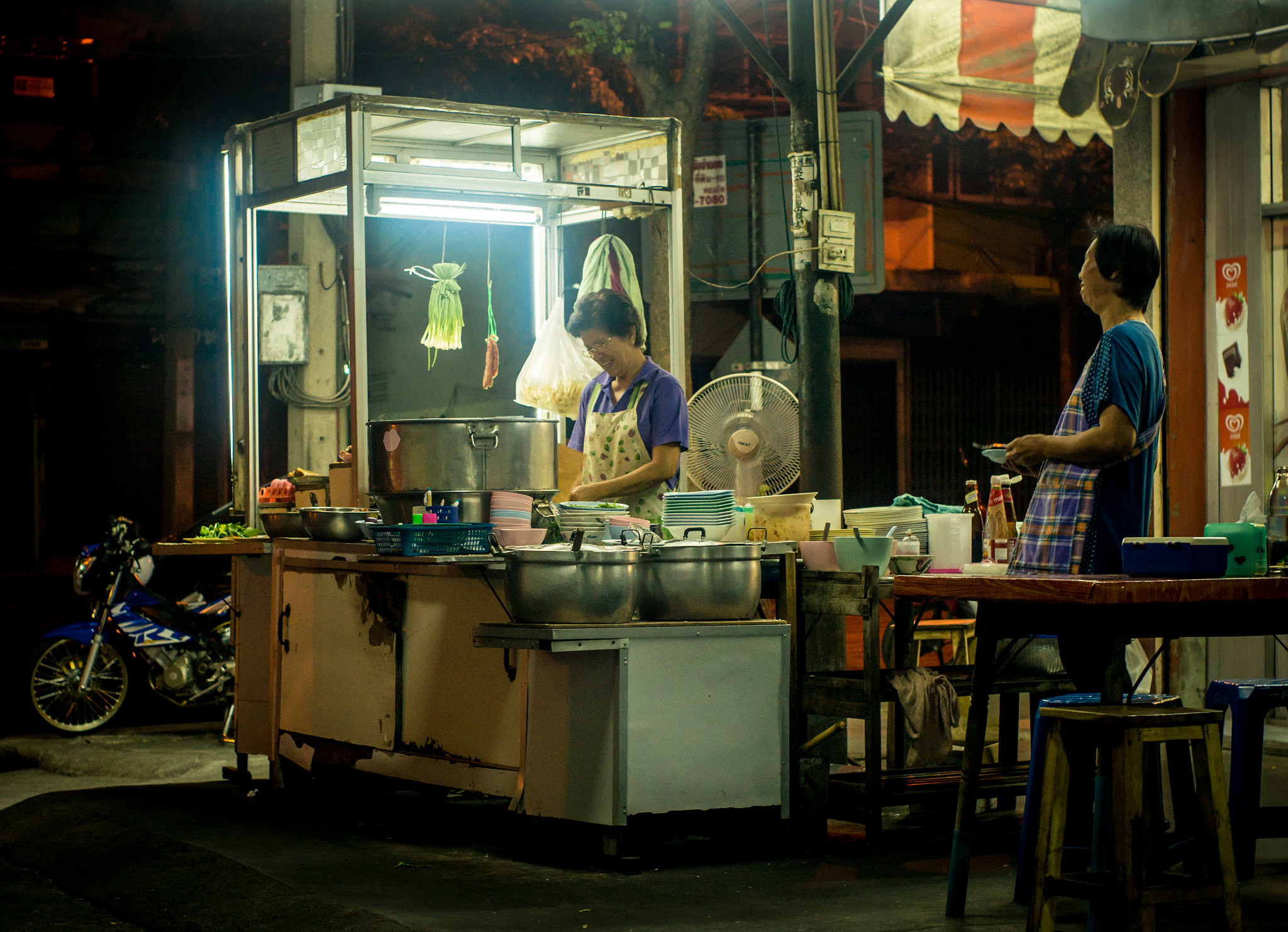 Street Food stall, Thailand