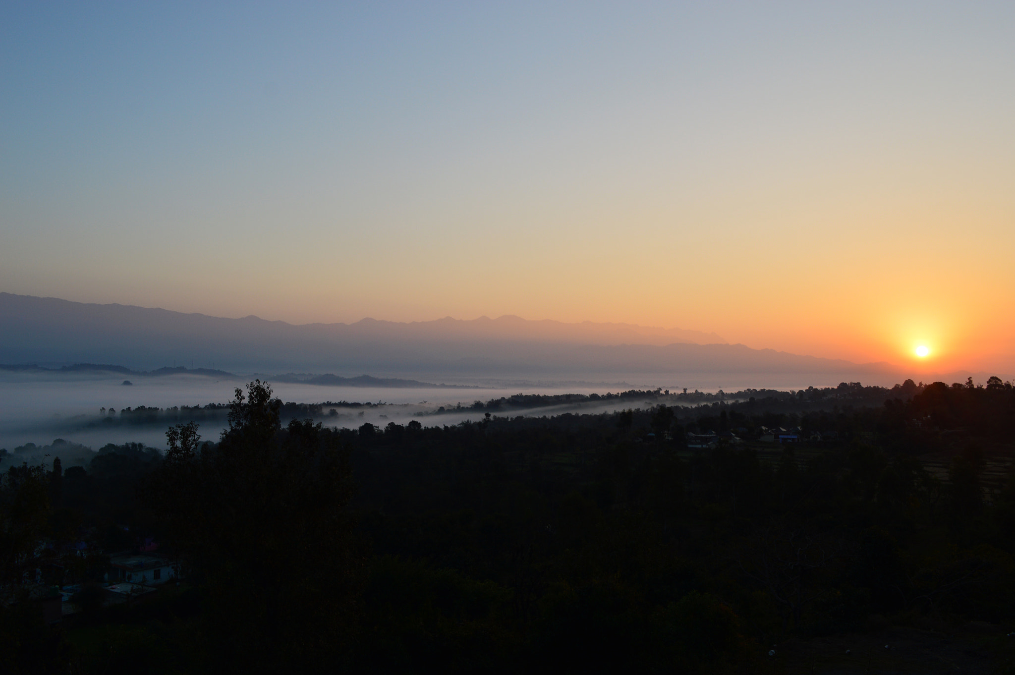 Morning view from Pathankot