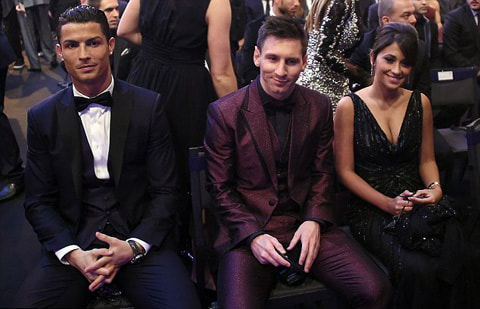 ronaldo and messi