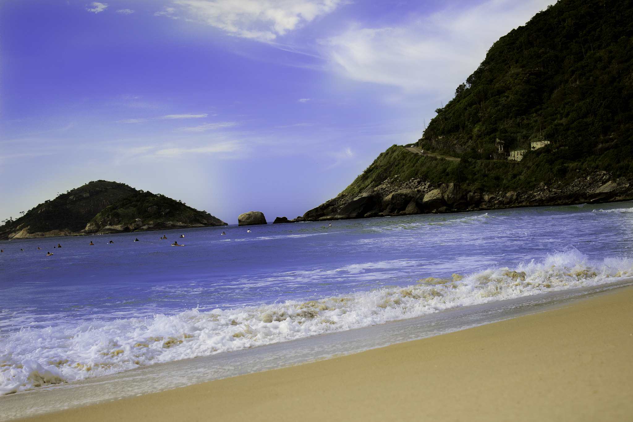 A beautiful beach to rest