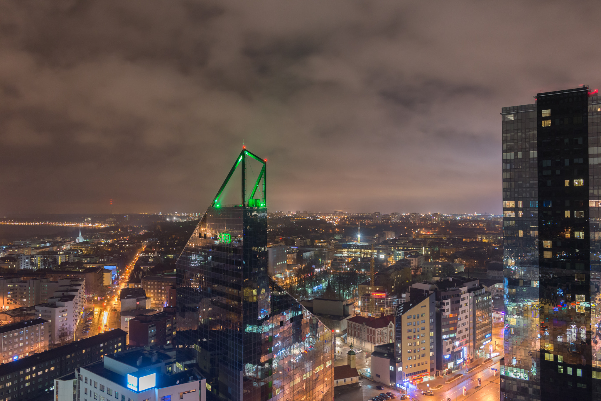 Modern City Nightscape