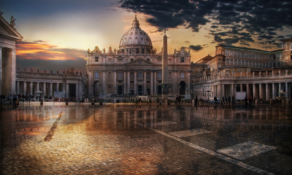 Basilica di San Pietro - Roma by Nicodemo Quaglia on 500px.com