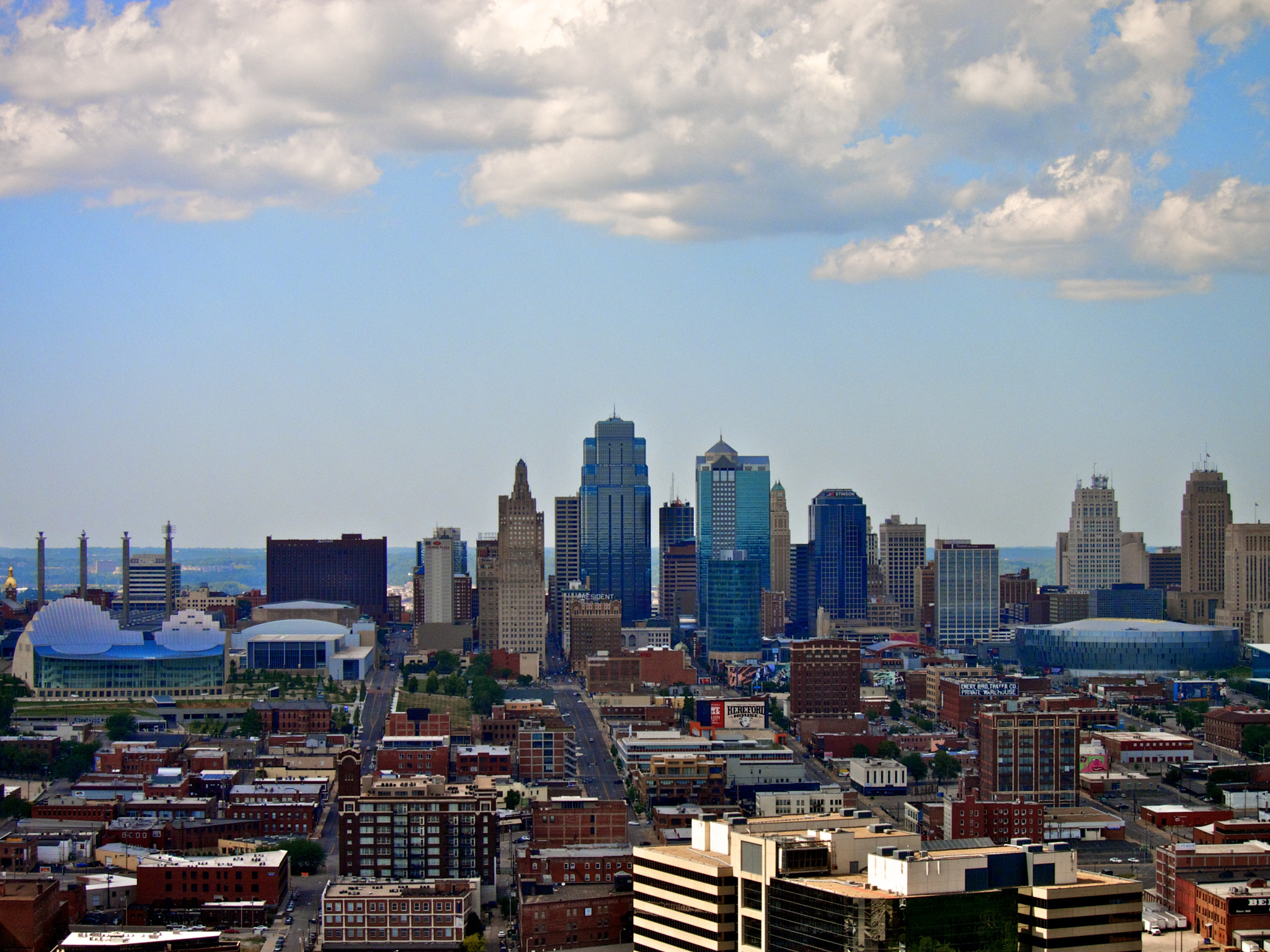 Kansas City Downtown Skyline