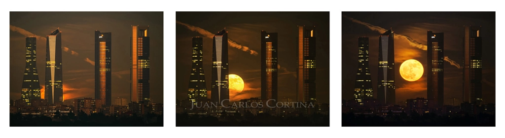 Moonrise Triptych de Juan Carlos Cortina en 500px.com