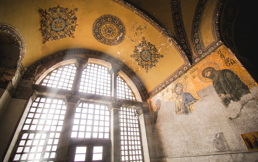 Jesus Painting in Hagia Sophia by Chalee Ma on 500px.com