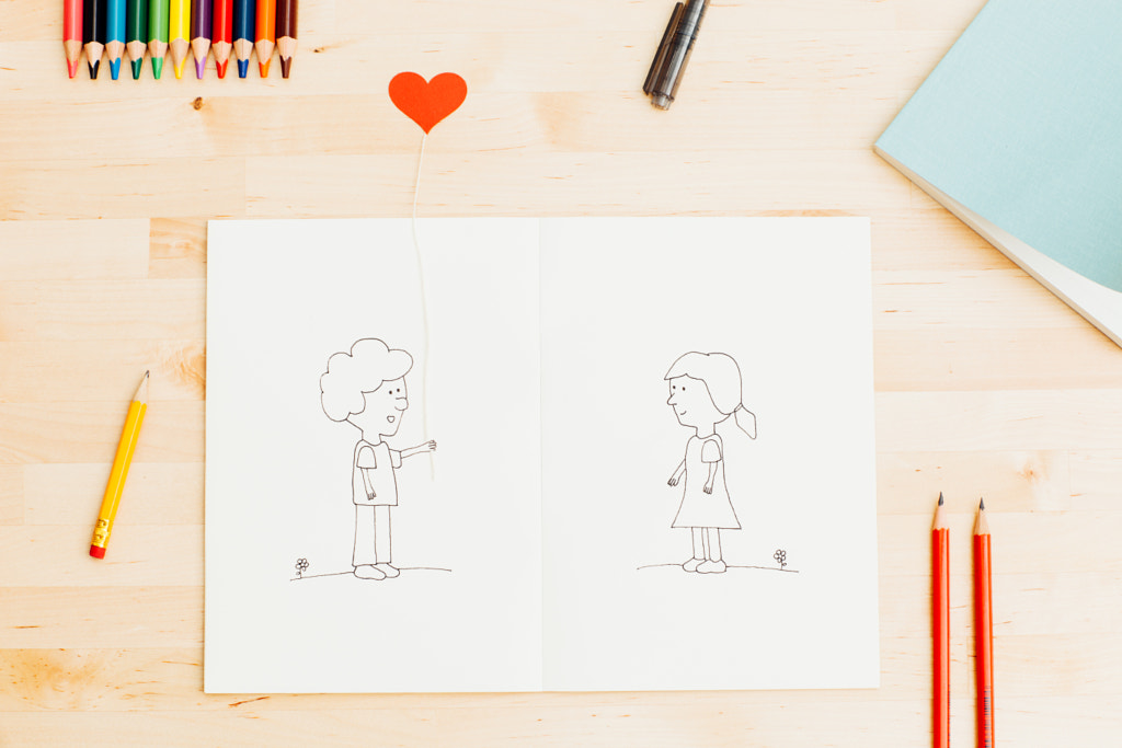 Cute love doodles by Lemon Tree Images on 500px.com