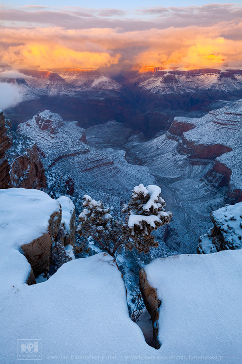 Grand Canyon Winter Wonderland 1