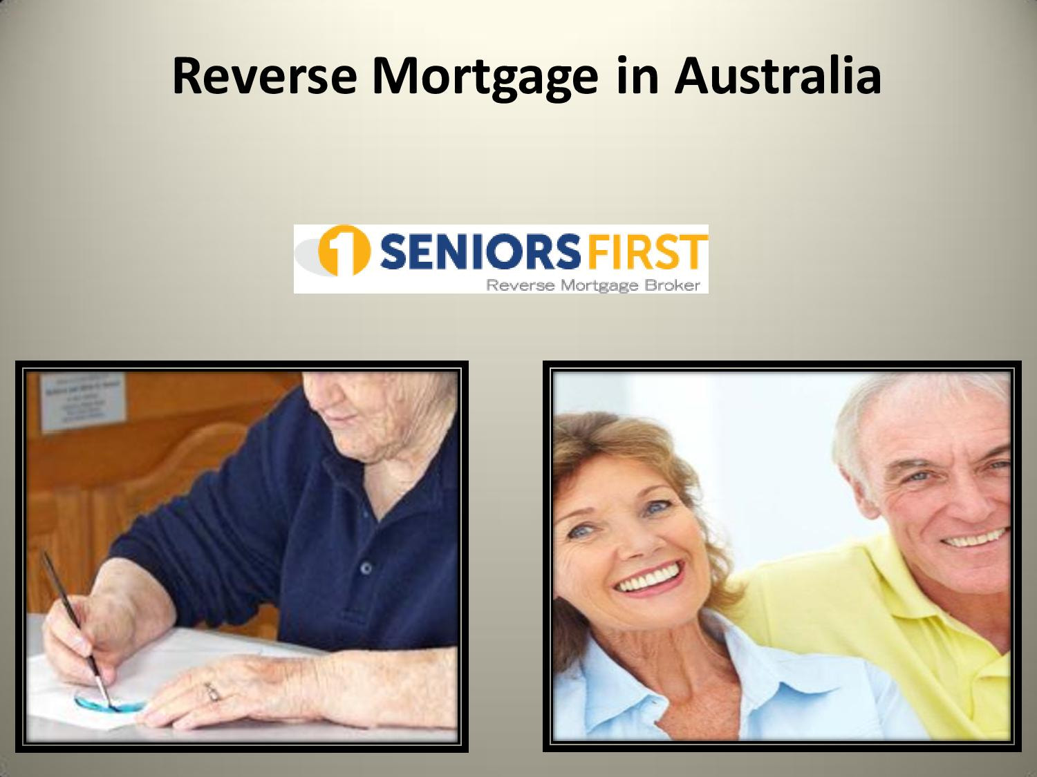 Reverse Mortgage in Australia