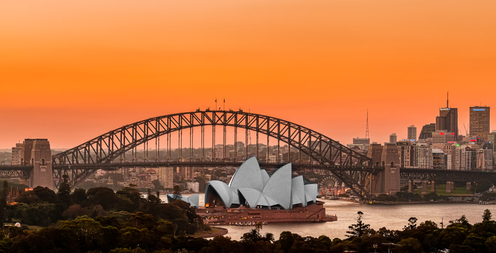 Photograph Sydney Sunset by Declan Keane on 500px