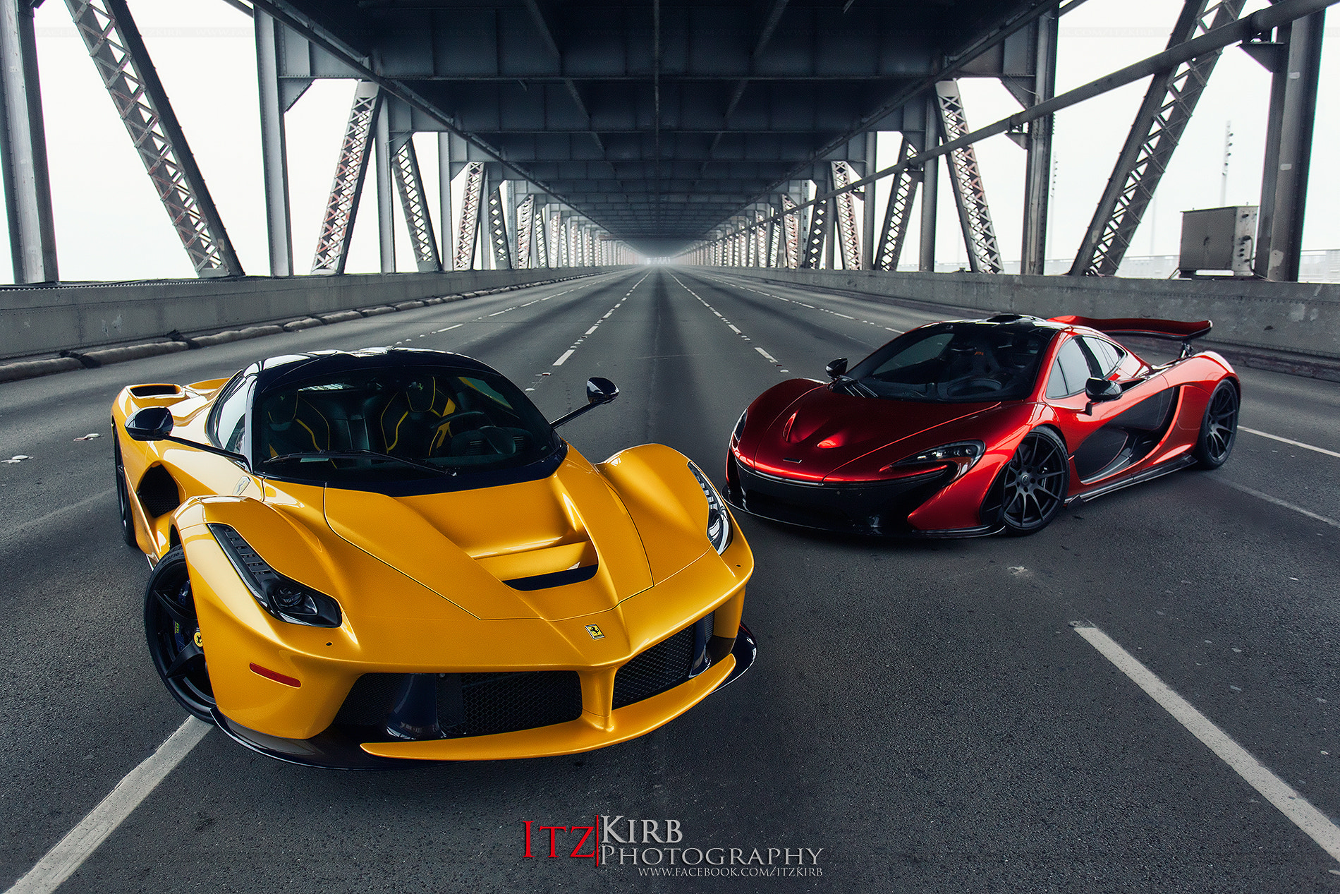 Ferrari LaFerrari and McLaren P1