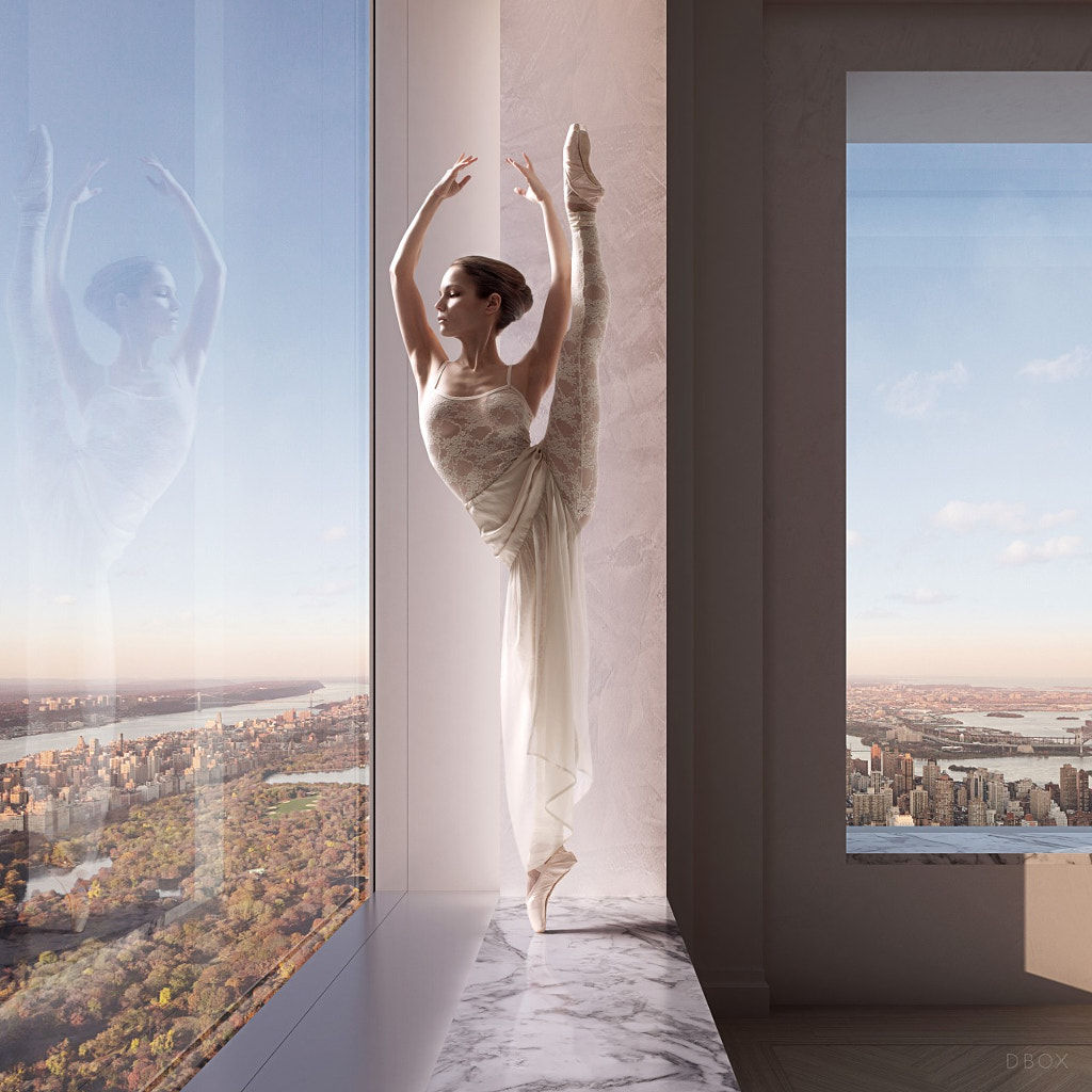ballerina in the window by dbox, 432 Park avenue by Vik Tory on 500px.com