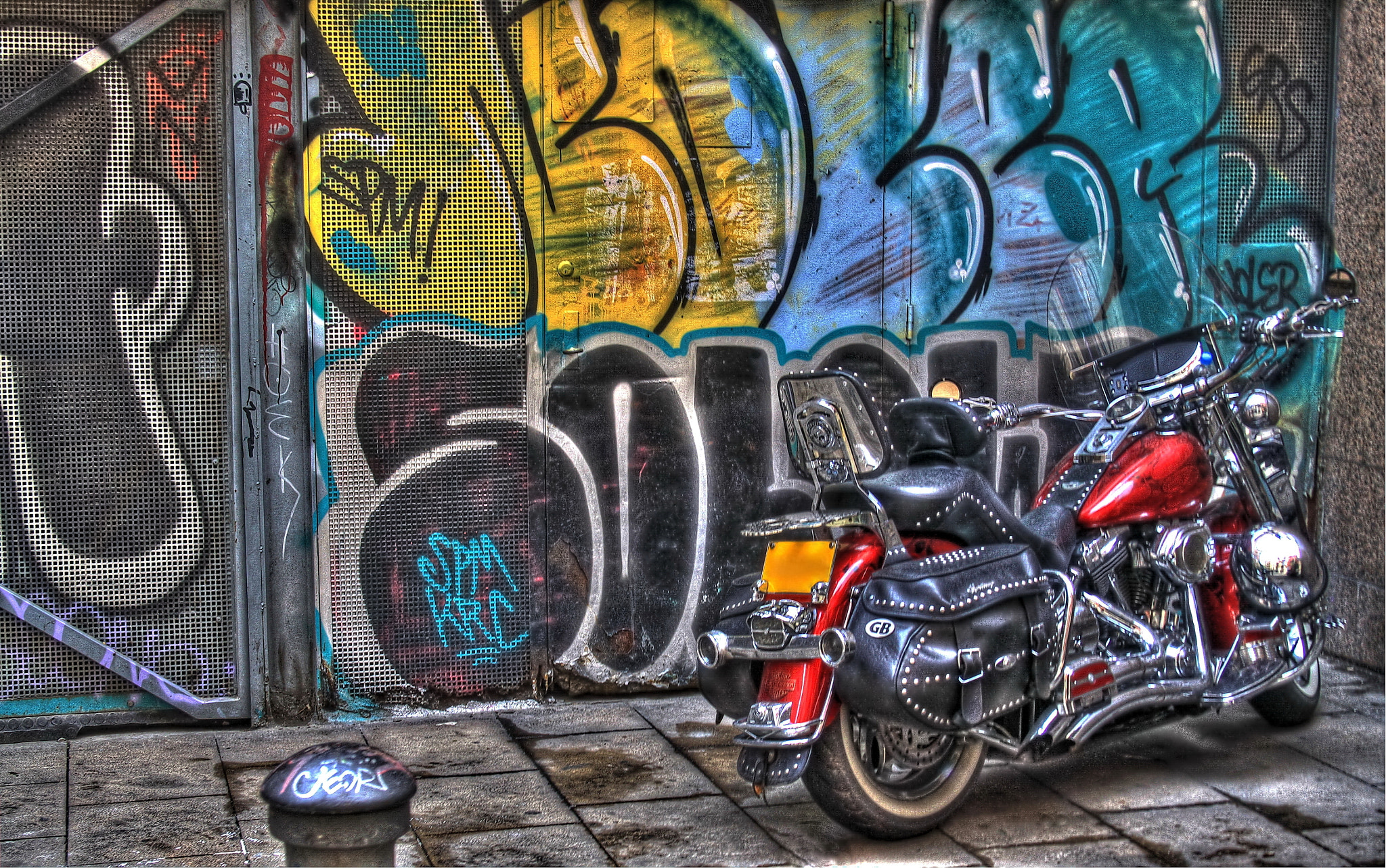 graffiti fahrrad