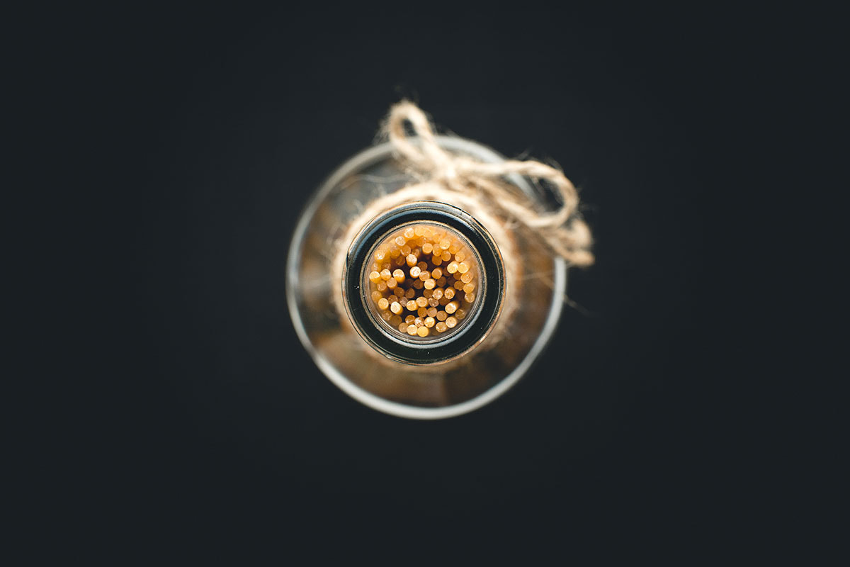 Spaghetti in a bottle