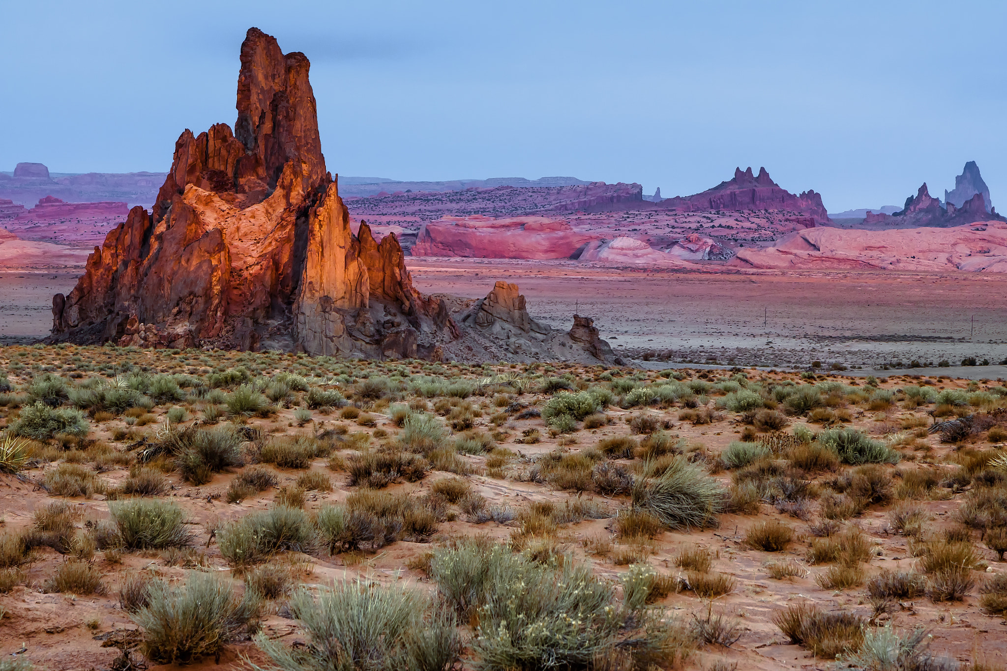 Church Rock near Kayenta Arizona