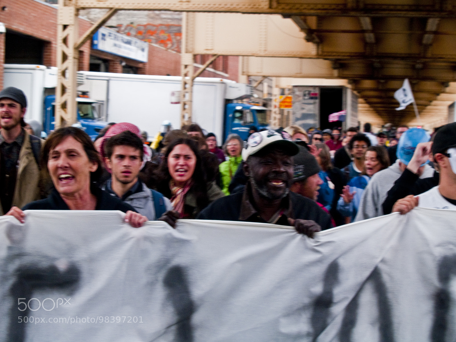 Olympus E-500 (EVOLT E-500) sample photo. Nato protest march 5 photography