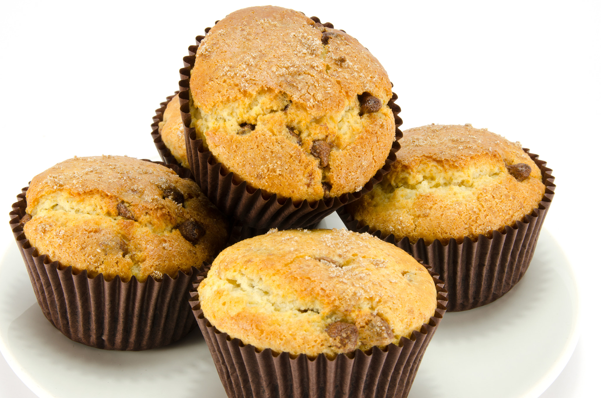 Choc chip muffins