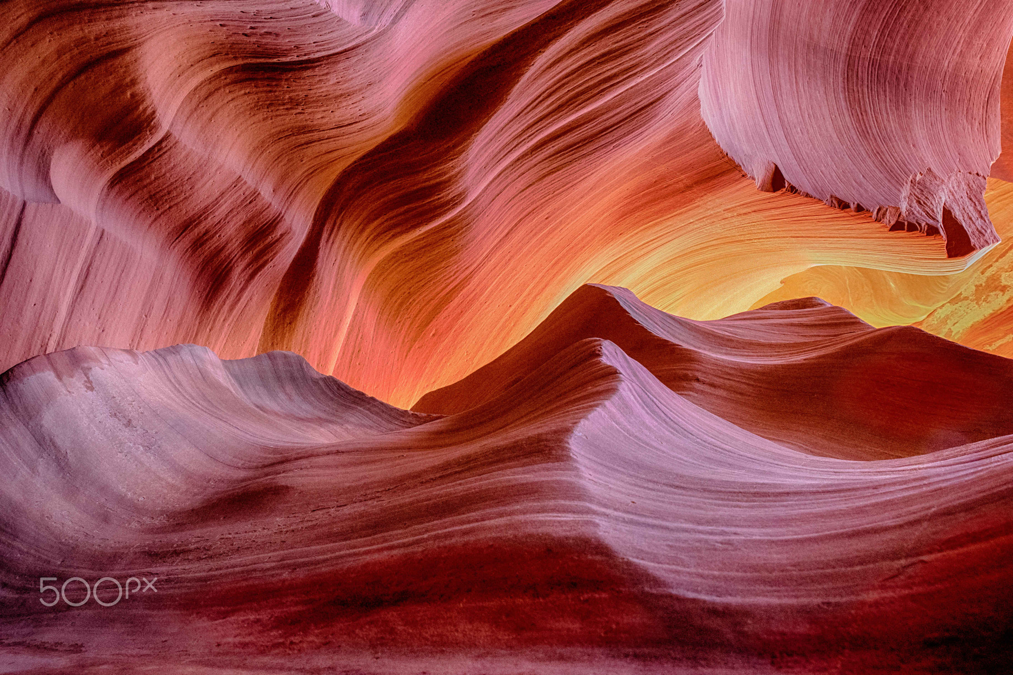 Antelope Canyon rock waves