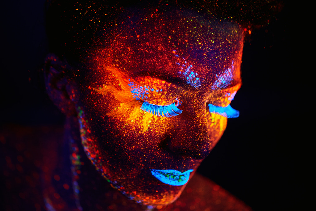 UV portrait by fybV on 500px.com