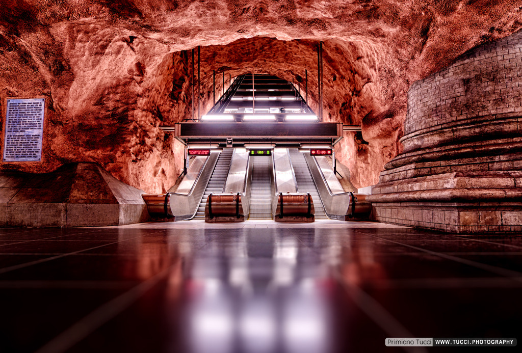 Radhuset station - Stockholm underground by Primiano Tucci on 500px.com